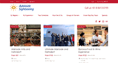 Desktop Screenshot of adelaidesightseeing.com.au